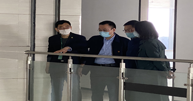 河北旅投物业公司党委副书记、副董事长、总经理刘敬宗赴中商大厦开展节中安全检查